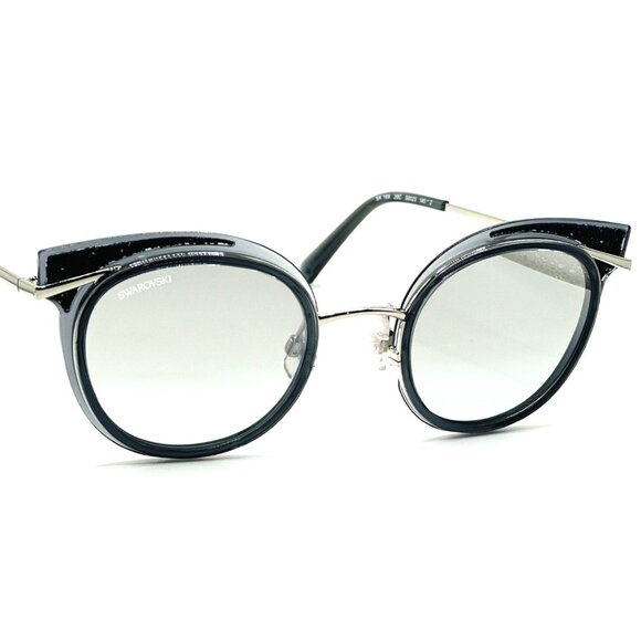 NEW SWAROVSKI SK169 20C Grey/Silver Mirrored Cat Eye 50mm 23 145 main image 6